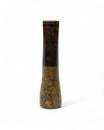 Paronelli Spinnline Smooth Reverse Calabash Pipe with Cumberland Colored Acrylic Mouthpiece