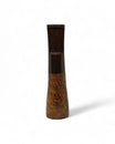 Paronelli Spinnline Reverse Calabash Pipe Smooth Saddle Mouthpiece Brown