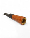Paronelli Spinnline Reverse Calabash Pipe Smooth Saddle Mouthpiece Brown
