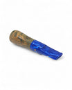Pipa Paronelli Spinnline Reverse Calabash Liscia bocchino Blu