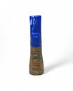 Pipa Paronelli Spinnline Reverse Calabash Liscia bocchino Blu