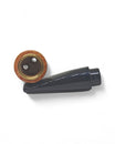 Pipa Paronelli Spinnline Reverse Calabash Liscia Bocchino Nero