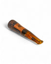 Paronelli Spinnline sandblasted Reverse Calabash pipe Amber
