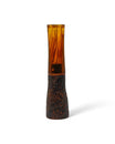 Paronelli Spinnline sandblasted Reverse Calabash pipe Amber
