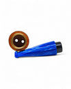 Paronelli Spinnline Reverse Calabash Pipe Sandblasted Mouthpiece Blue
