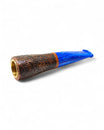 Paronelli Spinnline Reverse Calabash Pipe Sandblasted Mouthpiece Blue