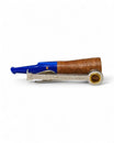 Pipa Paronelli Spinnline Reverse Calabash Sabbiata chiara bocchino Blu