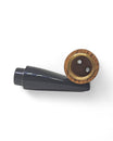 Pipa Paronelli Spinnline Reverse Calabash Liscia Bocchino Nero