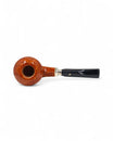 Pipa Pascucci Bulldog Semi Rusticata Rim Liscio Doppia Ghiera Argento