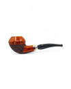Pipa Pascucci Bulldog Semi Rusticata Rim Liscio Doppia Ghiera Argento