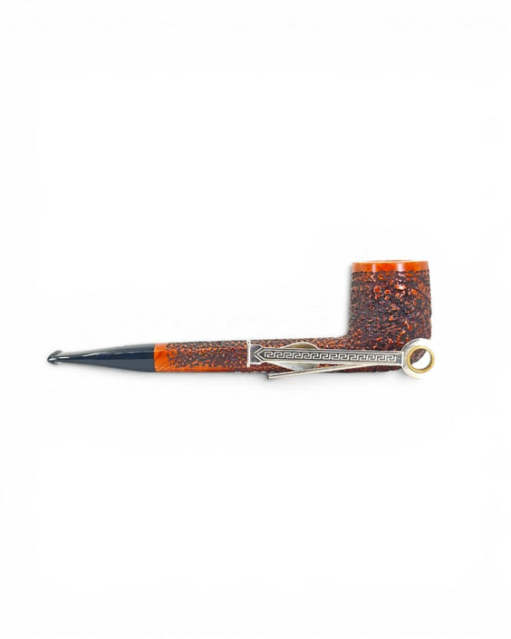 Pipa Pascucci Canadese Canna Lunga Rusticata Marrone