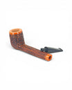 Pipa Pascucci Canadese Canna Lunga Rusticata Marrone