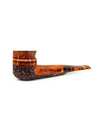 Pipa Pascucci Dublin Freehand Semi Rustic Rim Liscio Bocchino Ambrato Righe Nere