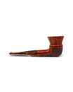 Pipa Pascucci Dublin Freehand Semi Rustic Rim Liscio Bocchino Ambrato Righe Nere