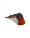 Pipa Pascucci Dublin Freehand Semi Rustic Rim Liscio Bocchino Ambrato Righe Nere