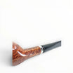 Pipa Pascucci Liscia (PII) P2 Billiard con Con Ghiera in Argento