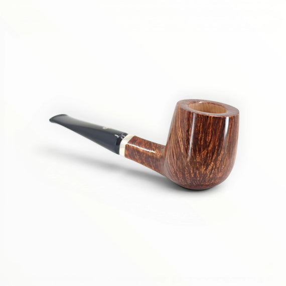 Pipa Pascucci Liscia (PII) P2 Billiard con Con Ghiera in Argento