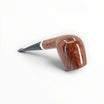 Pipa Pascucci Liscia (PII) P2 Billiard con Con Ghiera in Argento
