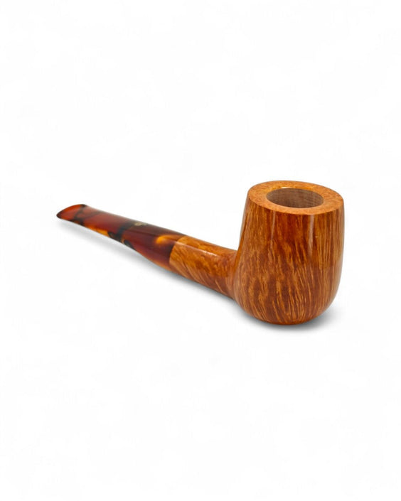Pascucci Pipe PIII Smooth Light Billiard Amber Stem