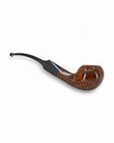 Pipa Sasieni 4 Dot Walnut Bent Rhodesian Liscia
