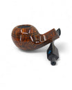 Pipa Sasieni 4 Dot Walnut Bent Rhodesian Liscia