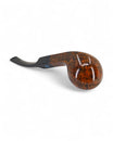 Pipa Sasieni 4 Dot Walnut Bent Rhodesian Liscia
