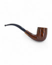 Pipa Sasieni The New Era 4 Dot Walnut Bent Liscia - Innesto Flock