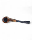 Pipa Sasieni The New Era 4 Dot Walnut Bent Liscia - Innesto Flock