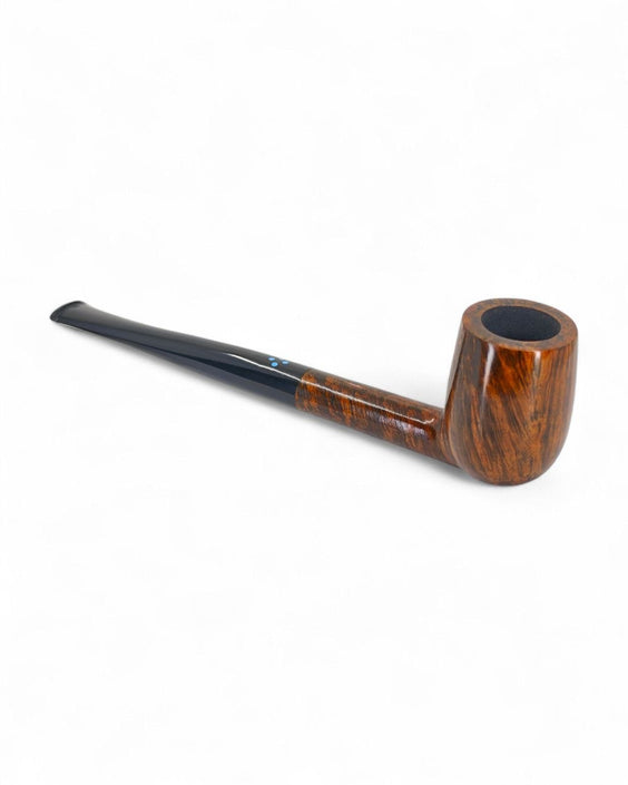 Pipa Sasieni The New Era 4 Dot Walnut Billiard Lunga Liscia