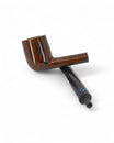 Pipa Sasieni The New Era 4 Dot Walnut Billiard Lunga Liscia