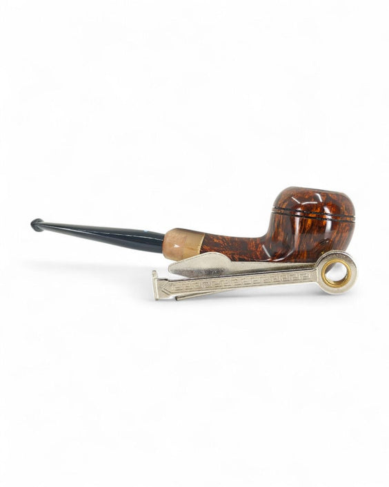 Pipa Sasieni The New Era 4 Dot Walnut Bulldog Liscia