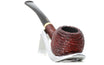 Pipa Savinelli Petite 313 forma Prince in radica rusticata - Made in Italy pipe / pfeife