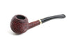 Pipa Savinelli Petite 313 forma Prince in radica rusticata - Made in Italy pipe / pfeife