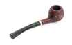 Pipa Savinelli Petite 313 forma Prince in radica rusticata - Made in Italy pipe / pfeife