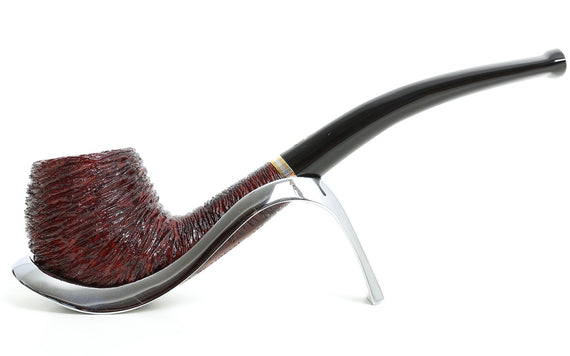 Pipa curva Savinelli Petite modello 626 finitura rusticata - briar pipe / pfeife