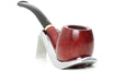 Pipa curva Savinelli Petite 626 finitura liscia in radica pipe pfeife 