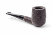 Pipa Savinelli Serie Tre Rusticata 104 - Billiard Dritta - Senza Filtro -