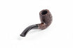 Pipa Savinelli Serie Tre Rusticata 601 - Billiard Curva- Senza Filtro -