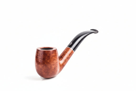 Pipa Savinelli Serie Tre Liscia 601 - Billiard Curva- Senza Filtro -