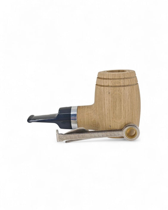 Talamona Barrique Limited Edition Oak Chubby Barre Handmade Pipe