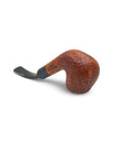 Talamona Bent Sandblasted S Pipe - Handcrafted Curved Pipe with 9mm Filter