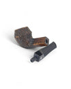 Talamona Elegant Sandblasted Dark Virginia Bulldog Pipe 629