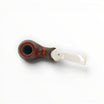 Talamona Reverse 'Calabash' Smooth Bent Brandy Pipe - New for Spring 2026