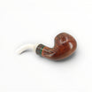 Talamona Reverse 'Calabash' Smooth Bent Brandy Pipe - New for Spring 2026
