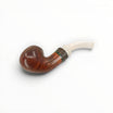 Talamona Reverse 'Calabash' Smooth Bent Brandy Pipe - New for Spring 2026
