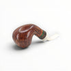 Talamona Reverse 'Calabash' Smooth Bent Brandy Pipe - New for Spring 2026