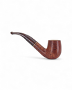 Talamona Revolution Cumberland Pipe - Bent Billiard Smooth Handmade Paolo Croci