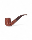 Talamona Revolution Cumberland Pipe - Bent Billiard Smooth Handmade Paolo Croci