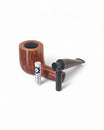 Talamona Revolution Cumberland Pipe - Smooth Billiard Handmade Paolo Croci
