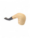 Talamona New Look Light Bent Pipe in Ash with Briar Bowl